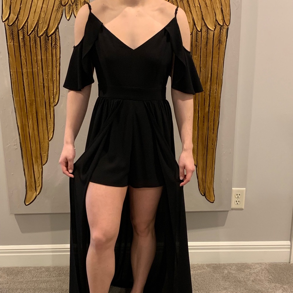 Black romper from Nordstrom size Medium